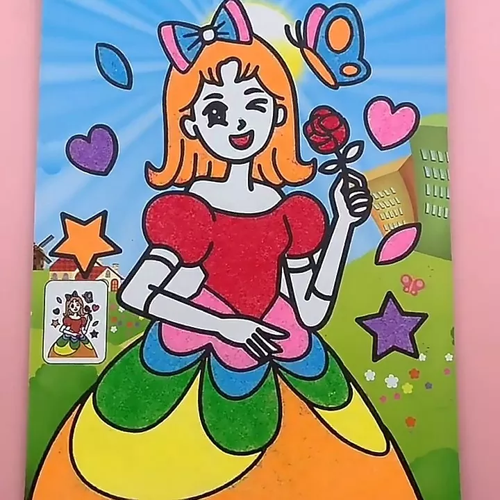 Играчка за уметност со песок сам